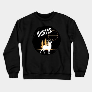 Hunting in the wild outdoors Crewneck Sweatshirt